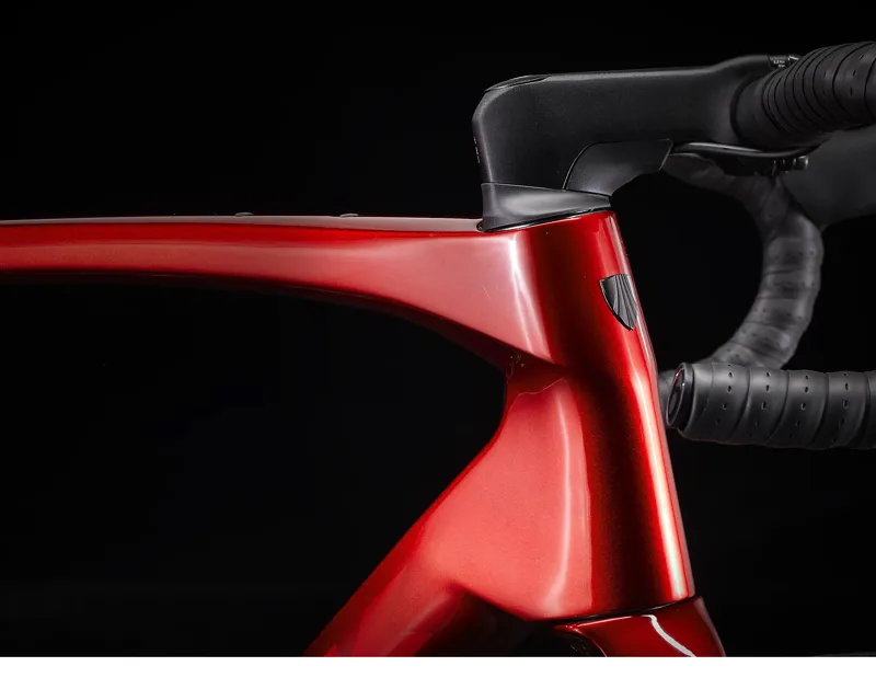 Trek Domane SLR 9 eTap Road Bike in Metallic Red Smoke Red Carbn Smoke-6